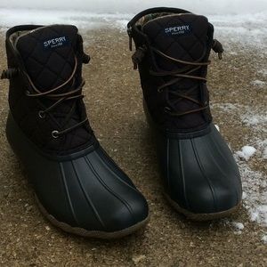 Sperry Salt Water Quilted Nylon Boot